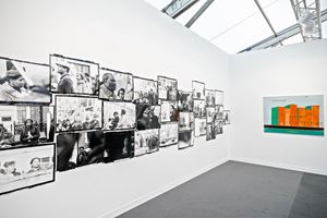 Isaac Julien and René Daniëls, Metro Pictures, Frieze London (3–6 October 2019). Courtesy Ocula. Photo: Charles Roussel.